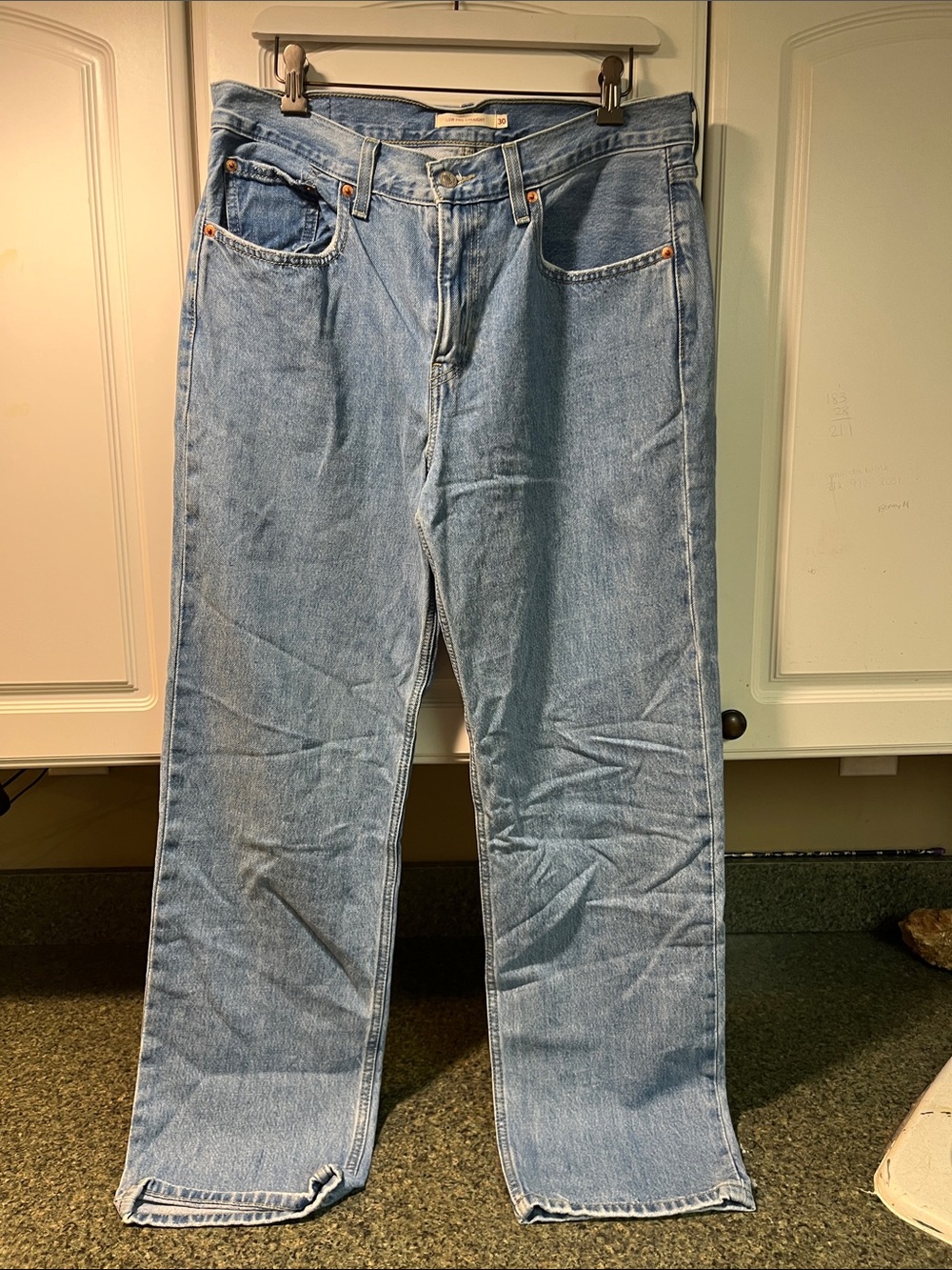 Levi's Low Pro Straight Light Wash Straight-Leg Jeans